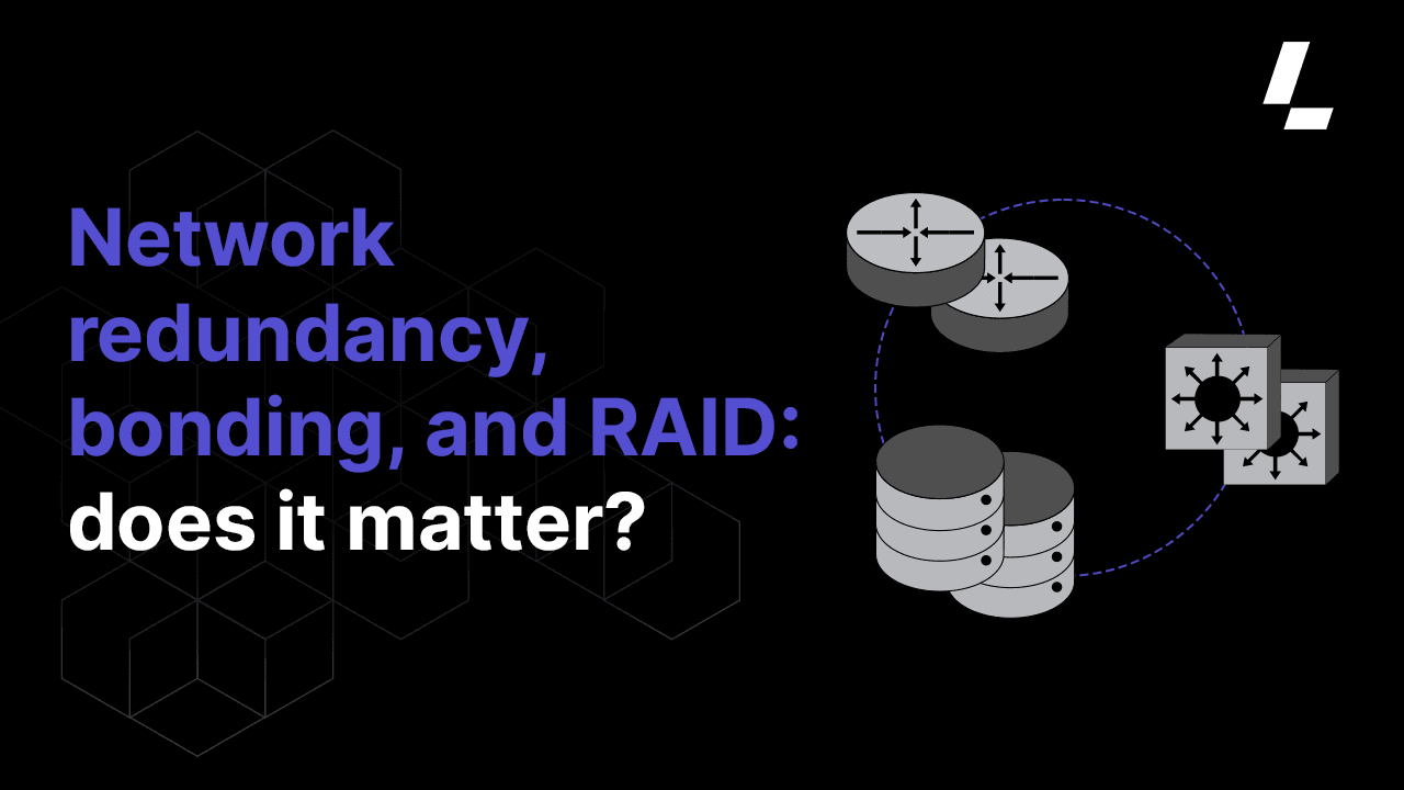 Thumb on network redundancy explained