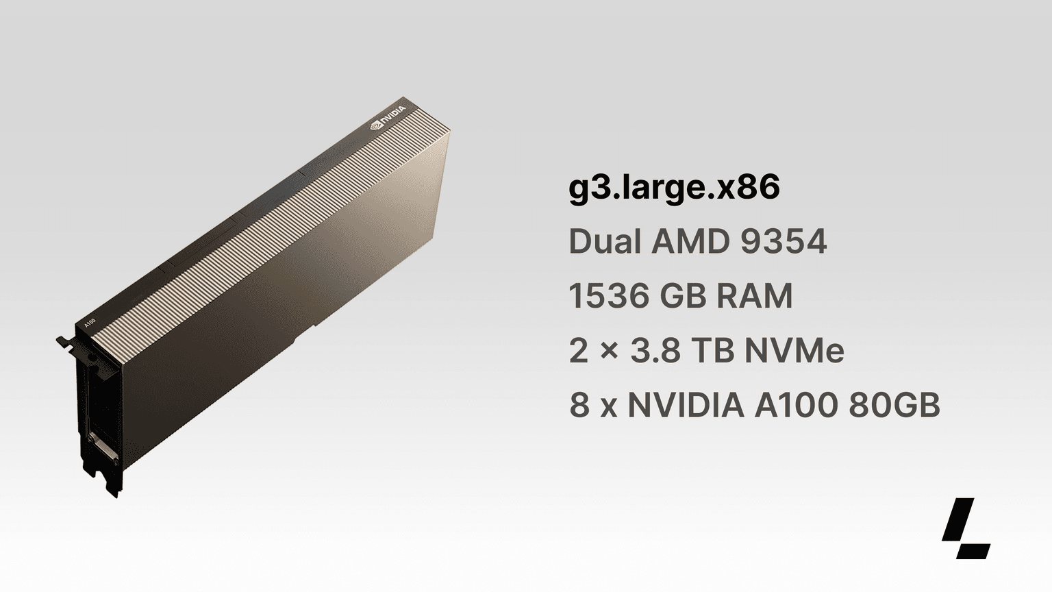 Latitude.sh g3.large.x86 A100 GPU instance